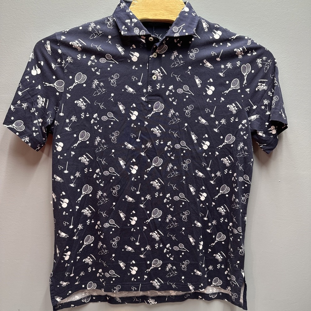 Polo Golf Ralph Lauren Classic Fit Polo Shirt Navy Resort Sports Authenticated